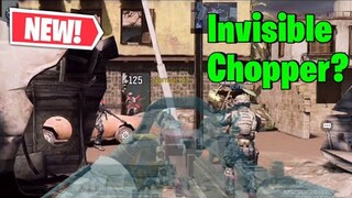 *BUG* INVISIBLE CHOPPER GLITCH (how?) | Call of Duty Mobile