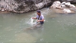 fishing in Nepal | fishing with cast-net | asala fishing |