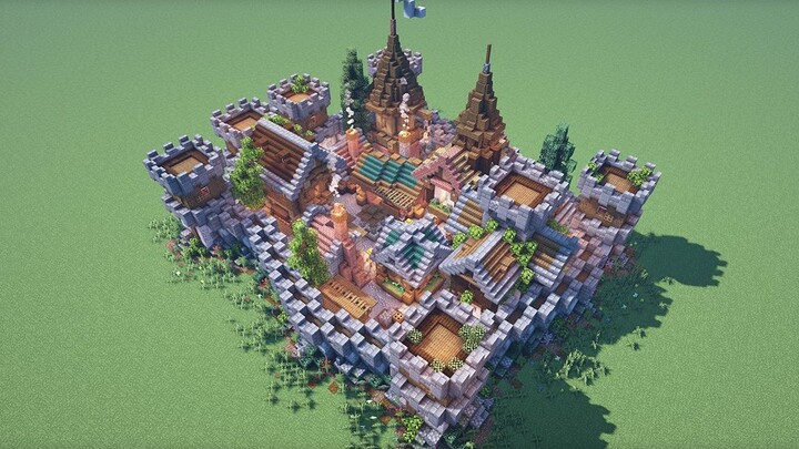 【theMythicalSausage】Building a Village Town! (All Classes)