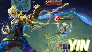 YIN DIBUFF ULTINYA DOANG • Mobile Legends