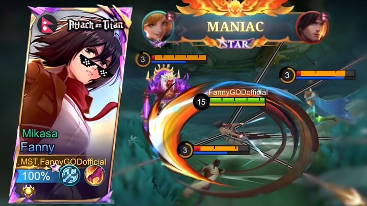 Mobile Legend Hardest Hero Fanny Gameplay by FannyGODofficial