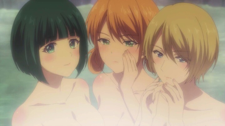 Mandi sama tiga pacar 🥵💦