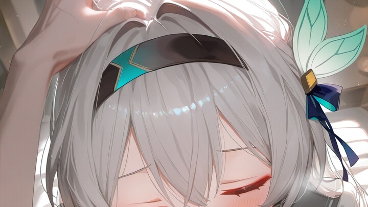 Fireflies ❤️ A beautiful day starts with a gentle head pat 🌸