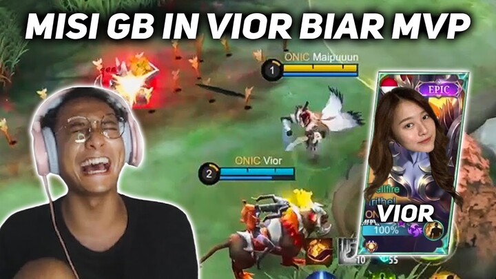 CARA GB VIOR BIAR MVP DI PATCH TERBARU! - MOBILE LEGENDS