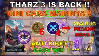 THARZ 3 IS BACK !! COBAIN BUG SWORDSMAN PEDANG EMAS !! INILAH COMBO MAGIC CHESS TERKUAT 2022 !!