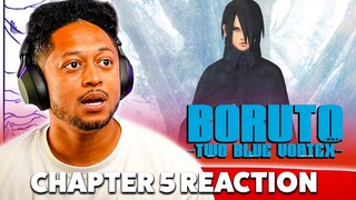 THIS CHAPTER WAS CRAZY! Boruto Two Blue Vortex Chapter 5 Manga Read Live REACTION