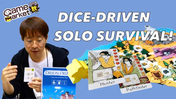 Dieson Crusoe - Solo Board Game by Designer Jinhee Han