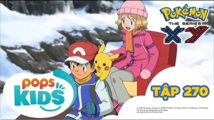 [S18 XY] Pokémon Tập 270 - Vượt Qua Núi Tuyết! Mammoo Và Yukinooh - Hoạt Hình Pokémon Tiếng Việt