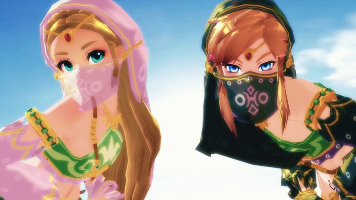 ZimZimLaBim - Grodd Zelda และ Link [The Legend of Zelda Breath of the Wild MMD]