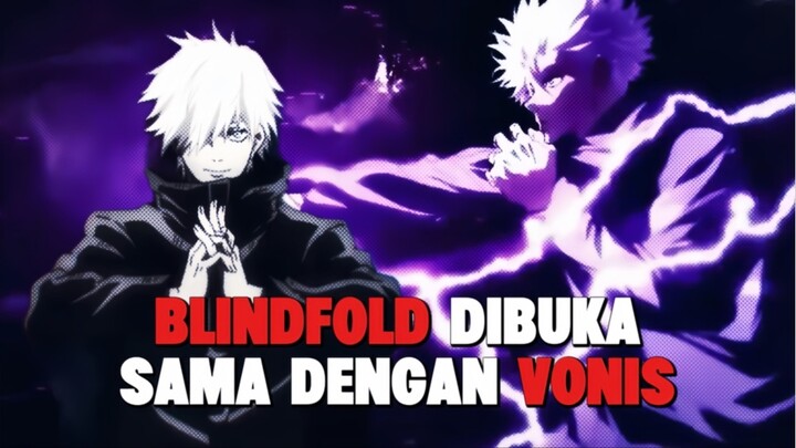 Gojo Buka Blindfold — 3 Detik yang Nentuin Hidup Mati Semuanya