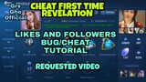 Mobile Legends Likes and Followers Bug/Cheat Tutorial