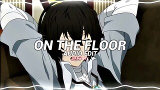 on the floor - jennifer lopez ft. pitbull [edit audio]