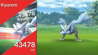 1st time Kyurem Legendary Raid! The last of Tao Trio in Pokemon Go!