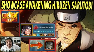 🔥🔥SHOWCASE AWAKENING HIRUZEN SARUTOBI [TERLALU OPER POWER]  - NARUTO NINJA REBIRTH HOTTEST