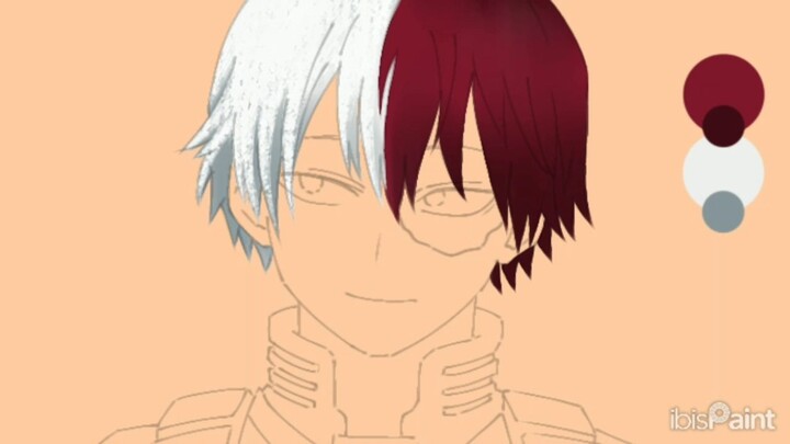 Todoroki Shoto coloring