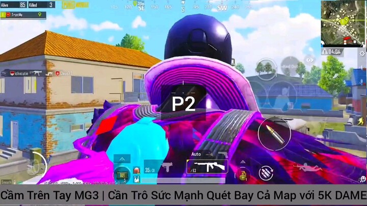 Cầm Trên Tay MG3 | Cần Trô Sức Mạnh Quét Bay Cả Map với 5K DAME #2