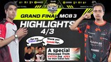 MCB S3 FINALS HIGHLIGHTS | SPECIAL MESSAGE FROM APEX AND VVITCH | T2K VS 4 MERICAL ESPORTS