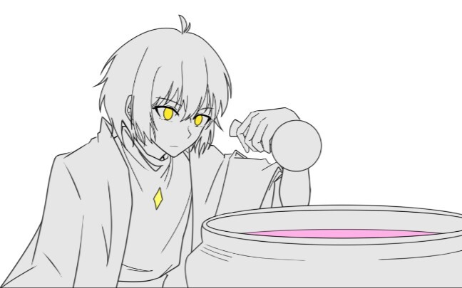 [Wu Zheng's handwriting] Love potion, but take ultramarine