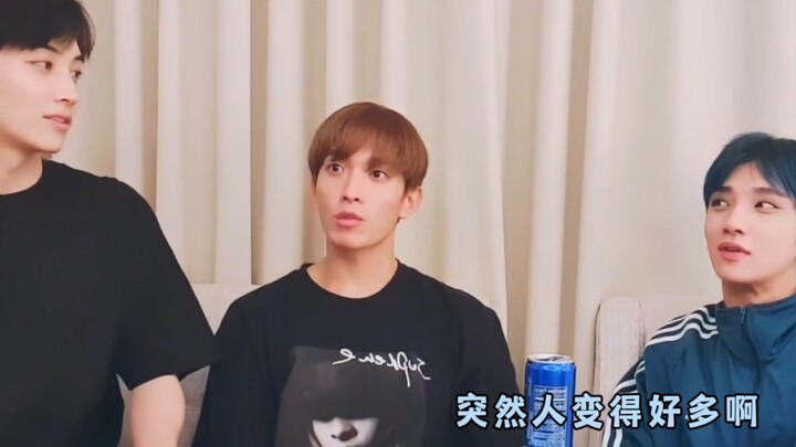 Jinghan: I heard your room was really noisy, so all the kids came over.