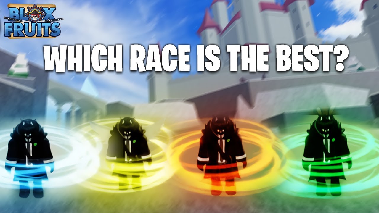 Ranking the 4 races in Blox Fruits ! 