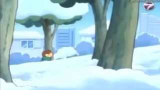 shin chan malay-masao bermain skii