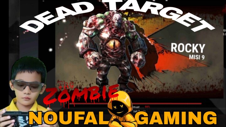 main game zombie🧟‍♂️ dead target, asik woii. makin sulit zombie makin cepat