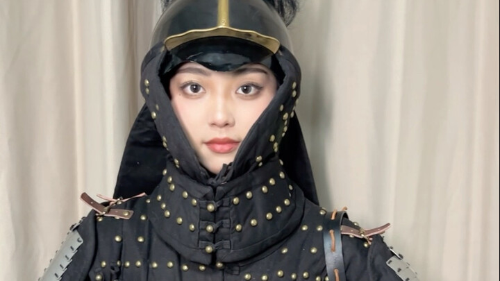 Ming Dynasty Shaanxi Frontier Military Armor Outfit