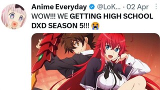 Hah! High School Dxd Season 5 Episode 1 Diumumkan???..