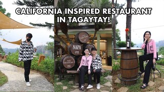 NAPA CROSSWINDS - NEW CAFE IN TAGAYTAY | HAPPY BIRTHDAY WE DUET