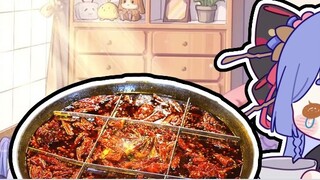 [Azi] Aku pengen banget makan hot pot, pengen banget makan hot pot, pengen banget makan hot pot, pen