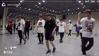 【SVT_ZER·0】[INSIDE SEVENTEEN]  'HIT' Dance Practice Behind 零站中字