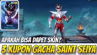 GACHA TIKET GRATIS SAINT SEIYA X MOBILE LEGEND