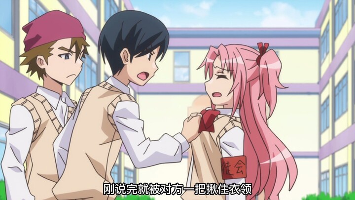 In order to stop the bad boy, the male protagonist almost got himself into trouble. Who wouldn't lov