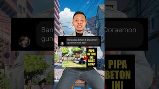 Pipa beton di Doraemon gunanya buat apa? Ternyata… #shorts