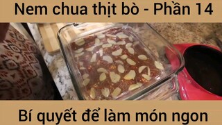 Bí quyết để làm món Nem chua thịt bò #14