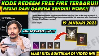KODE REDEEM FREE FIRE TERBARU 2023 HARI INI 19 JANUARI