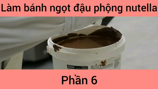 Làm bánh ngọt đậu phộng nutella #6