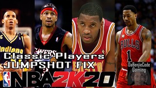 Classic Players Jumpshot Fix NBA 2K20