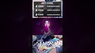 Gift Code Honkai Star Rail Grand Opening 26 April ! #shorts