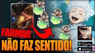 BLACK CLOVER MOBILE | O FARM DE EXP PRECISA SER REVISADO