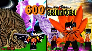 600 Hari Di Minecraft Tapi Dunia Shinobi - Aku Bangkitkan Mode Baryon