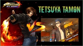 Mission : Kyo Vs. Boss Tetsuya Tamon 🔥 |KOF ALLSTAR VS.Tekken 7 COLLAB !!