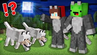 Mikey & JJ Became Werewolf in Minecraft! (Maizen Mazien Mizen)