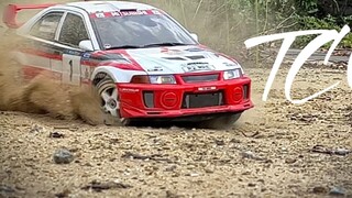 Tamiya TC01 Mitsubishi EVO5 fifth generation WRC rally RC
