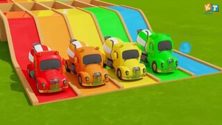 Cocomelon Color Train - Wheels on the Train - Baby Nursery Rhymes