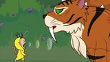 [Animasi] Raja Macan vs Foniks & Raja Serigala | Penjaga Nanas Datang