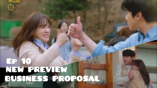 BUSINESS PROPOSAL EPISODE 10 PREVIEW #abusinessproposal #ahnhyoseop #kimsejeong