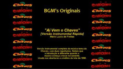 Chaves & Chapolin - Música Tema - Aí Vem o Chaves [Instrumental Rápida]