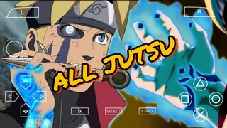 BORUTO ULTIMATE NINJA HEROES ALL JUTSU IN 4K 60FPS