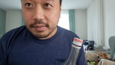 ASMR Monin Strawberry Syrup 🍓 + Finger Licking (NO TALKING)